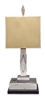 Donald Deskey, A Chromed-Metal Table Lamp