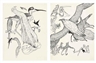 Merce Cunningham , Diptych No. 6