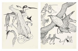 Merce Cunningham , Diptych No. 6