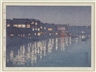 Toshi Yoshida, From The Ryogoku Bridge