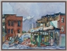 Henry Koerner, Urban scene with building construction