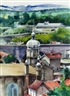 Lois Rapp, Downward view of Pennsylvanian town