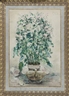Zacharie Astruc, Purple flowers in pot