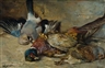 Vaclav Soucek, Nature morte depicting three birds