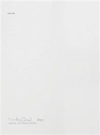 Martin Creed, Work No.233
