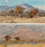 Leonid Vasin, Pair: “Flinders Ranges” and “Summer Haze, Flinders Ranges”