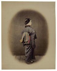 Felice A. Beato, Aristocratic young lady, Circa 1868
