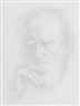 Hilda Roberts, PORTRAIT OF GEORGE BERNARD SHAW