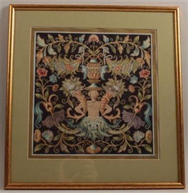 Ernst Klimt, Promona, Design for a tapestry in the style of the Florentine Renaissance