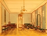 J. Rabe, An interior scene with figures