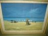 Valerie Barden, Beach Scene with Figures