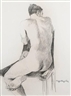 Georgios Georghiadis, Seated male nude