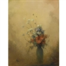 Leon Dabo, Flowers in a Vase