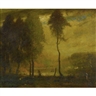 Elliott Daingerfield, The Pond - Late Afternoon