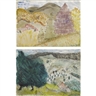 Milton Avery, 'Autumn' and 'Summer': A Double-Sided Watercolor