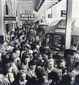 Esther Bubley, Greyhound Bus Terminal, Memphis, Tennessee