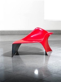Philip Michael Wolfson, a prototype 'Low Lounger' chair