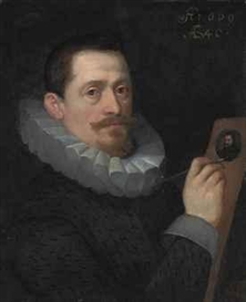 Hans von Aachen, Portrait of a gentleman, aged 40