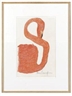 Merce Cunningham , Untitled (Coral Swan)