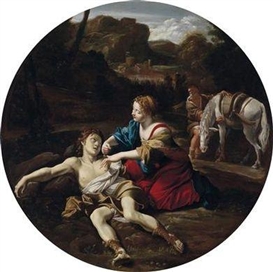 Giovanni Lanfranco, Angelica Attending to Medoro