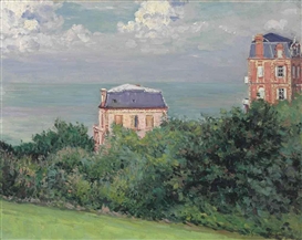 Gustave Caillebotte, Villas à Villers-sur-Mer