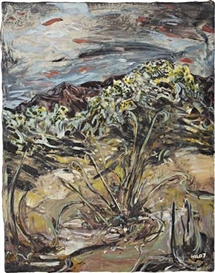 Hernan Bas, The burning bush, before the fire