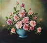 Evelyn Baxter, Pink and Mauve Roses