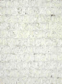 Elaine Sturtevant, Johns White Numbers