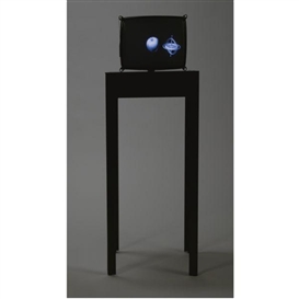 Gary Hill, Liminal Objects #7 (Gyroscope and Apple)