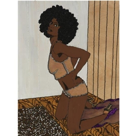 Mickalene Thomas, Honey Bunny