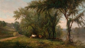 James McDougal Hart, Gleneida Lake, Putnam County, New York