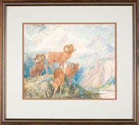 Alexander Phimister Proctor, Big Horn Mountain Sheep