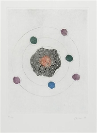 Eugenio Carmi, 2 works: The Atom; The Meadow