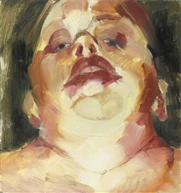 Jenny Saville, Self Portrait