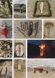 Ana Mendieta, Twelve works: Silueta Works in Mexico, 1973-1977