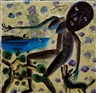 Juan Barberá, Figura con perro