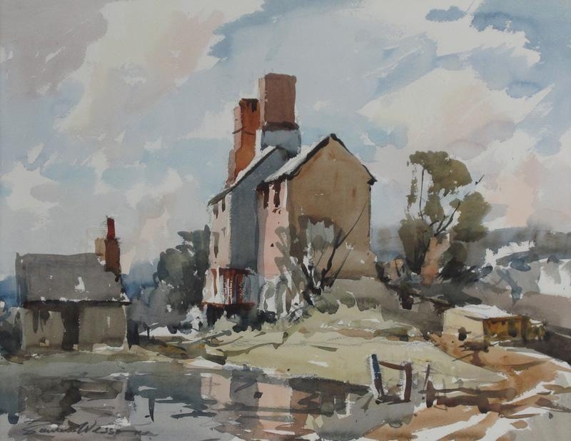 Edward Wesson THE OLD LIMEKILN AT DORKING,...