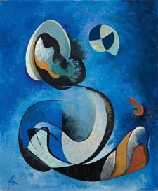 Otto Ritschl, ABSTRAKTE KOMPOSITION 37/2 (ABSTRACT COMPOSITION 37/2)