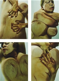 Jenny Saville, Four works: Closed Contact