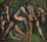 Lorser Feitelson, Bathers