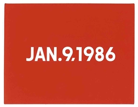 On Kawara, January 9, 1986