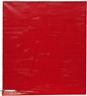 Angela de la Cruz, Dislocated Painting (red)