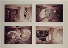 Gordon Matta-Clark, Four works: Conical Intersect