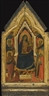 Taddeo Gaddi, The madonna and child enthroned