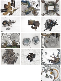 Franz Ackermann, My Mountains, in thirteen parts