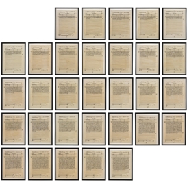 Hanne Darboven, Untitled, in 31 parts