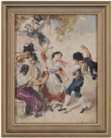 Anton Romako, Dancers