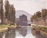 Marie-Victor-Emile Isenbart, Canal avec pêcheurs