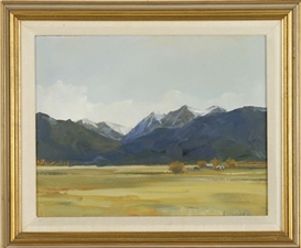 Anne Packard, View of the Rockies in Montana
