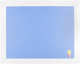 Marc Vaux, Abstract Blue